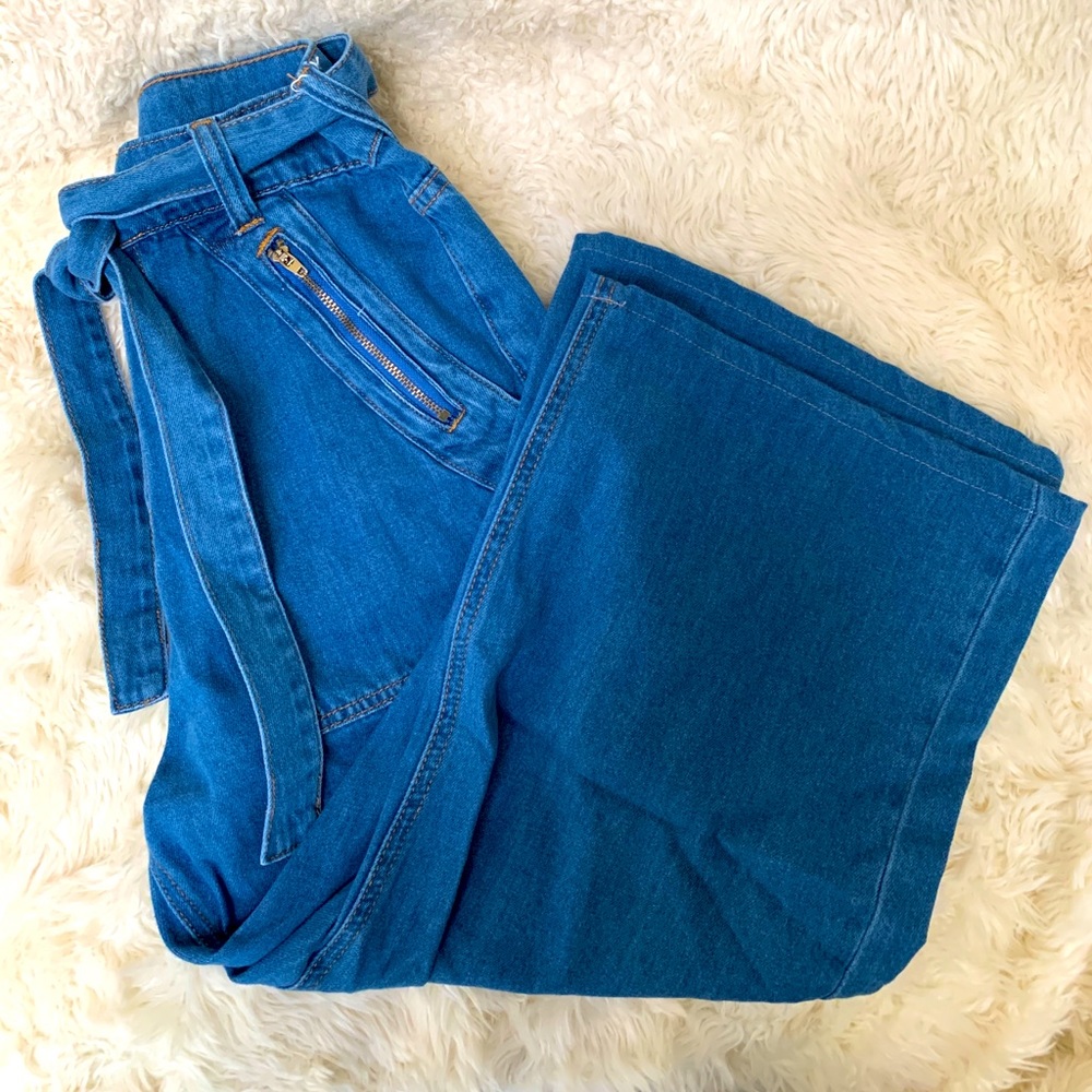 Forever 21 Wide Leg Jeans